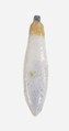 Bead in the Form of a Lotus Petal, Faience