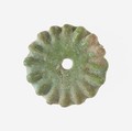 Rosette Pendant, Faience