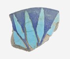 Fragment of Jar Lid, Faience