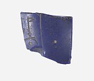 Inscribed Fragment of Vase, Glass