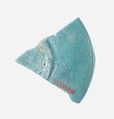 Fragment of Toilet Dish, Faience