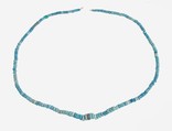 String of Small Disk Beads, Faience
