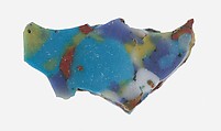Fragment of a Dish of Polychrome Mosaic Glass, Glass
