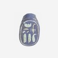 Ring Inscribed for Queen Tiye, Faience
