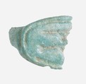 Ring Fragment with last letter of name Tiy, Faience, pale blue
