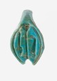 Ring Fragment, Faience, blue