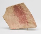 Figured Ostracon, Pottery, ink, paint