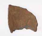 Fragment of inscribed vessel, Pottery