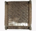 Stool, Wood, reed