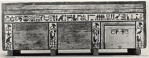 Coffin of Ukhhotep, son of Hedjpu, Wood (Abies sp. or Cedrus sp.)