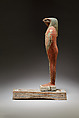 Funerary Figure of Qebehsenuef, Plastered and painted wood