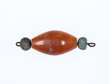 Bead ornament of Hapiankhtifi, Carnelian, faience, cupreous metal