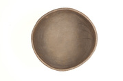 Drinking Cup, Polished black ware with traces of white filling.