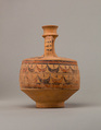 Jug with painted decoration, Pottery, paint