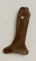 Amulet, leg, Carnelian