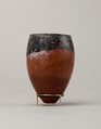 Black-topped red ware jar, Pottery