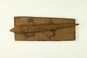 Crocodile figure, Wood