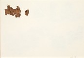 Nine fragments of hieratic text, Papyrus, ink