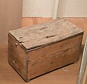 Chest with Lid, Wood
