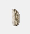 Scarab Incised with Hieroglyphs and Scrolls, Glazed steatite