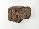 Part of ceremonial object?, Mud