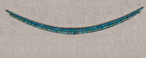 Necklace, Faience