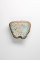 Vase fragment, Faience