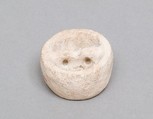Model of spinning bowl, Limestone, paint
