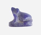 Seal, frog, Lapis lazuli