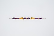 Lion Bracelet of Sithathoryunet, Gold, amethyst