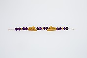 Lion Bracelet of Sithathoryunet, Gold, amethyst