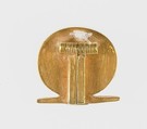 Motto Clasp of Sithathoryunet, Gold, carnelian, paste
