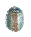 Scarab, Steatite (glazed)