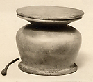 Kohl Jar and Stick (with 16.10.373a, b), Wood