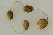 Group of Four Scarabs, Faience, Paste