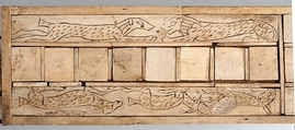 Game Box for Playing Senet and Twenty Squares, Ivory, copper alloy, modern wood