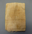 Miniature Linen Sheet From Foundation Deposit 2 of Hatshepsut's Valley ...