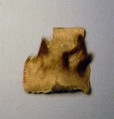 Hide Fragment From Foundation Deposit 2 of Hatshepsut's Valley Temple, Leather