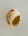 Shell pendant or bead, Shell