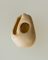 Shell pendant or bead, Shell