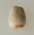 Shell pendant or bead, Shell