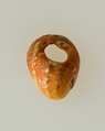 Shell pendant or bead, Shell