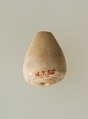 Shell pendant or bead, Shell