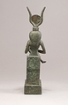 Isis nursing Horus, Bronze or copper alloy