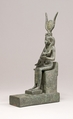 Isis nursing Horus, Bronze or copper alloy