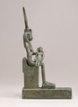 Isis nursing Horus, Bronze or copper alloy