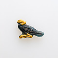 Amulet probably depicting a benu bird, Glass