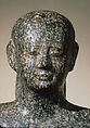Statue of the Priest Harnefer, son of Nesmin and of Nehemesrattawy, Diorite