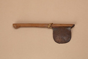 Model ax, Copper, wood, animal hide