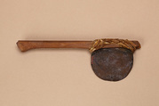 Model ax, Copper, wood, animal hide